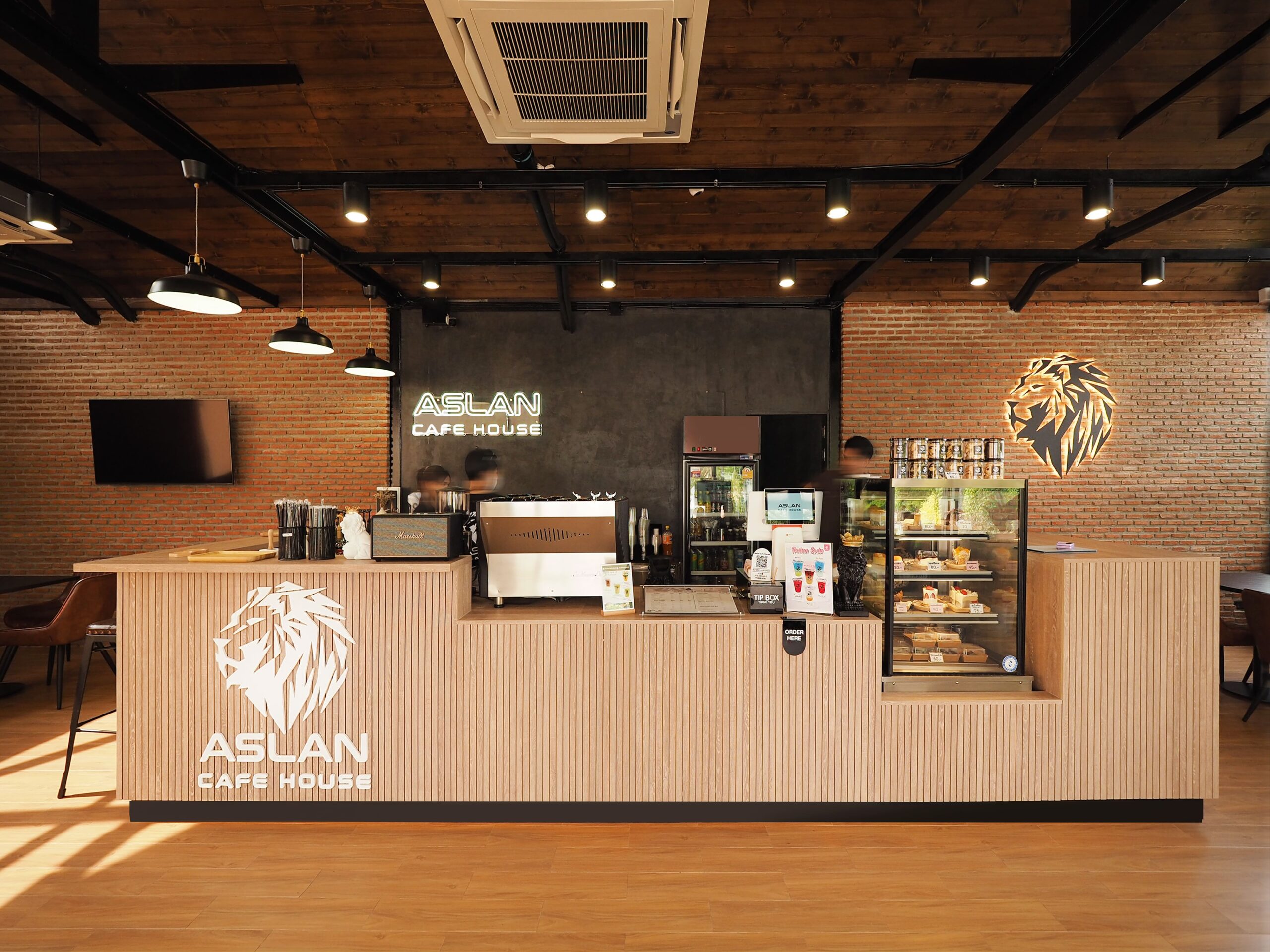 ผลงานออกแบบร้าน